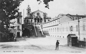 MB h- 032- eglise St-Louis et place de la perle